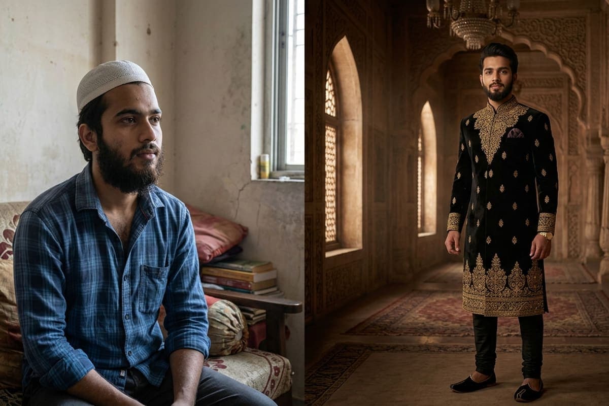 Royal Sherwani Eid Portrait